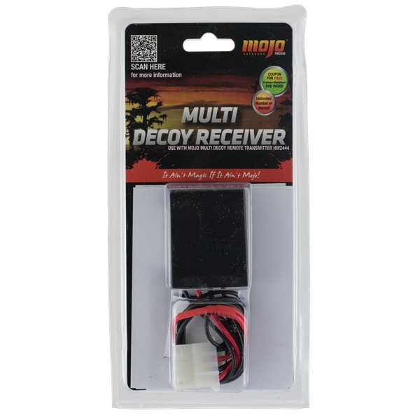 Mojo Multi Decoy, Mojo Hw2450 Multi Decoy Receiver