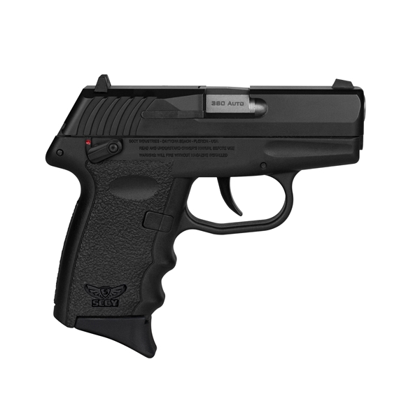 Sccy Industries Cpx-4, Sccy Cpx-4cbbk     380 Blk Slide Blk Grip  Sft 10r