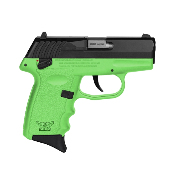 Sccy Industries Cpx-4, Sccy Cpx-4cblg     380 Blk Slide Lime Grp  Sft 10r