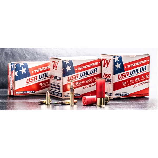 Winchester Ammo Usa Valor, Win Usa9natow 9mm        124 Valor *ltd*     200/5