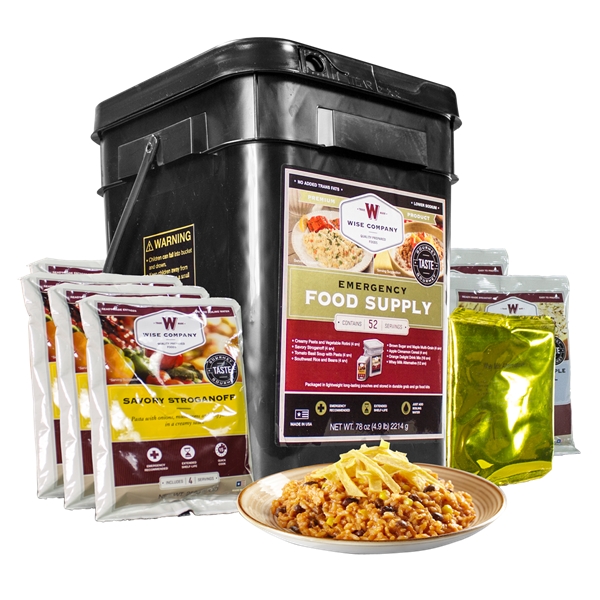 Wise Foods Emergency Supplies, Wise 01152 Prepper Pack         52 Ser