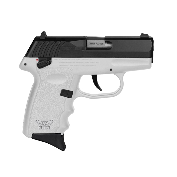 Sccy Industries Cpx-4, Sccy Cpx-4cbwt     380 Blk Slide Wht Grip  Sft 10r