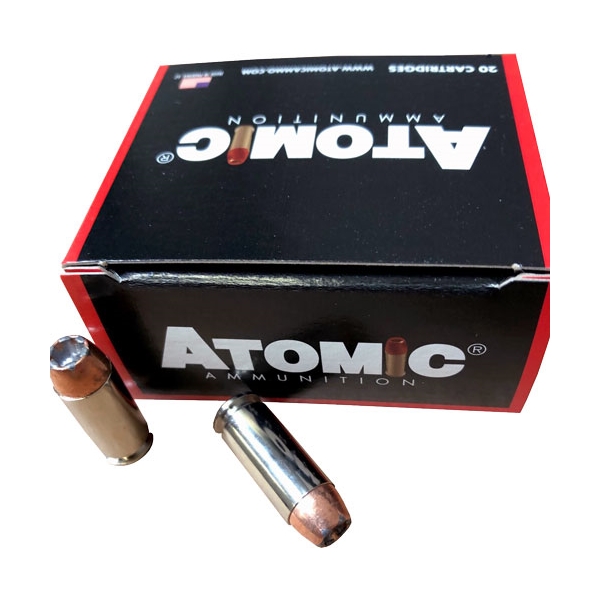 Atomic 10mm 155gr Bonded Jhp - 20rd 10bx/cs