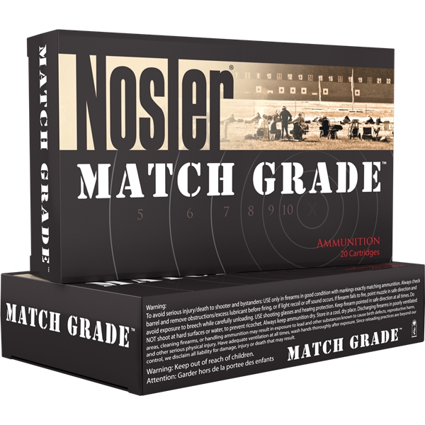 Nosler Match Grade, Nos 44166 Cc 6.5/284nor   140 Hp             20/10