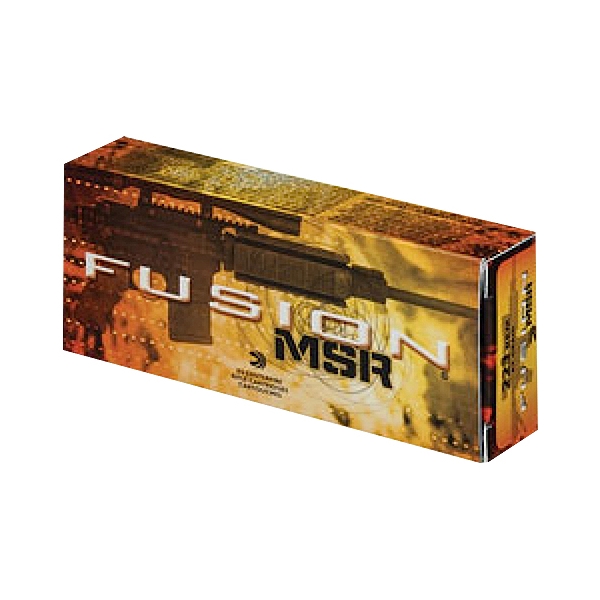 Federal Fusion 223 Rem 62gr - 20rd 10bx/cs Fusion Msr