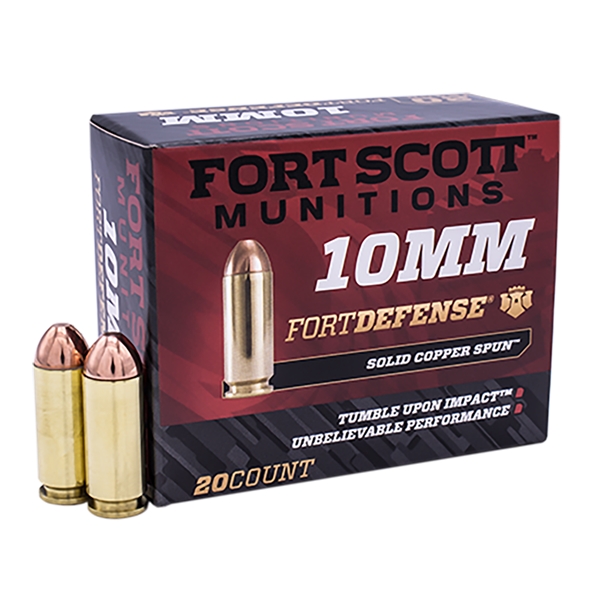 Fort Scott Munitions Tui, Fsm 10mm-124-scv     10mm   124gr Tui        20/25