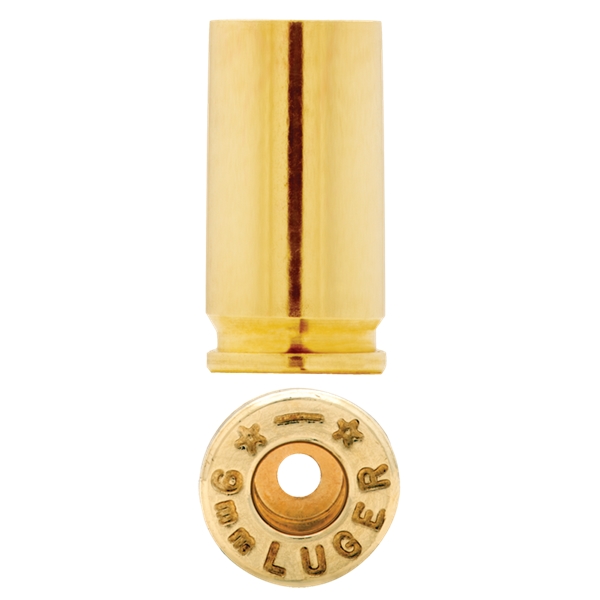 Starline Brass Unprimed Cases, Star 9eup-100           Unp Brass 9mm Luger