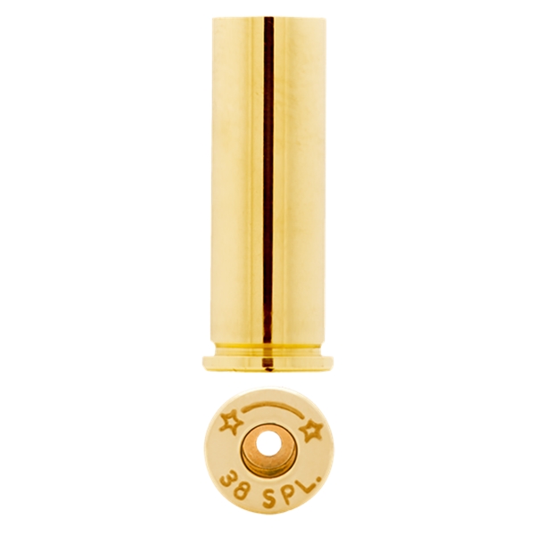 Starline Brass Unprimed Cases, Star 38eup-100           Unp Brass 38 Special