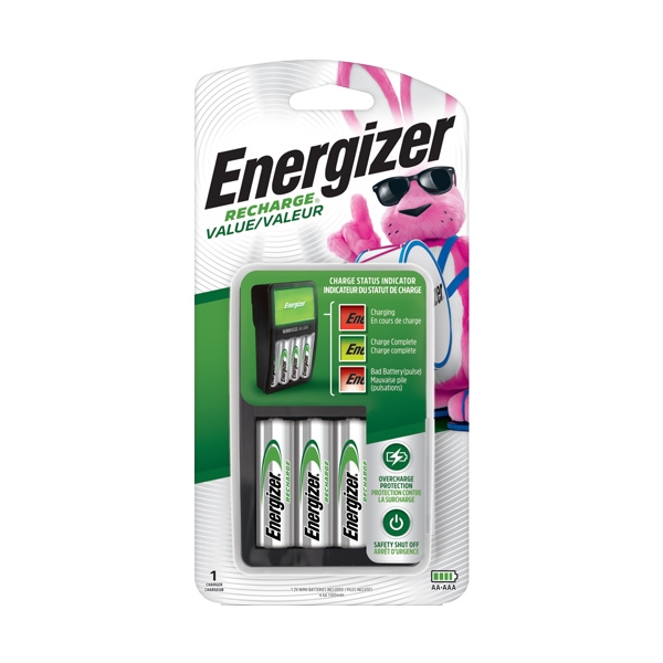 Energizer Charger For Aa And - Aaa Rechargable Batteries