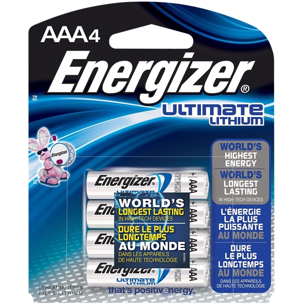 Rayovac Aaa, Energizer L92bbp-4.h3 Ult Lith Aaa4 Sensor Emod