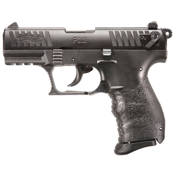 Wal P22q 22lr 3.42" Black 10rd