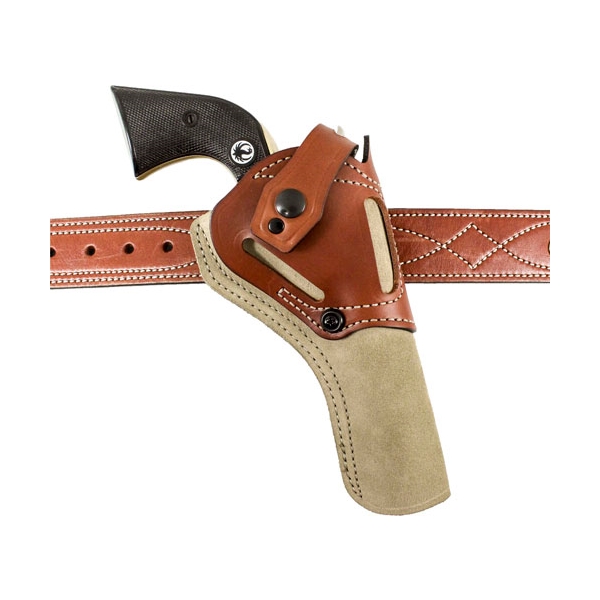 Desantis Wild Hog Holster Lthr - Ambi Colt Saa 4 3/4" Natural