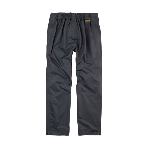 Bg Kanawha Rain Pant Large - Carbon Gray W/leg To Waist Zpr