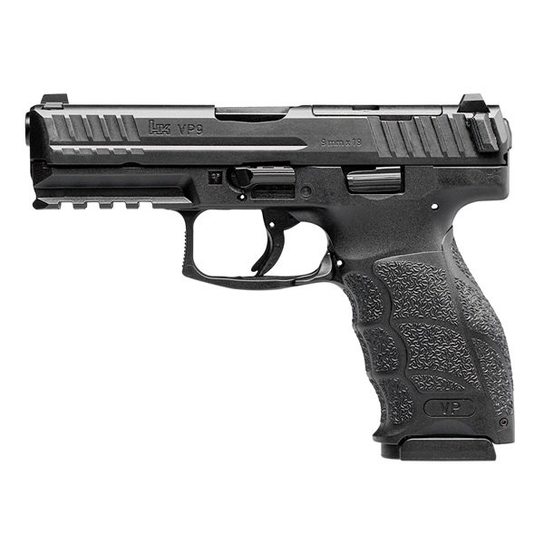 Hk Vp9 Or 9mm 4.09" 17rd Blk 2mags