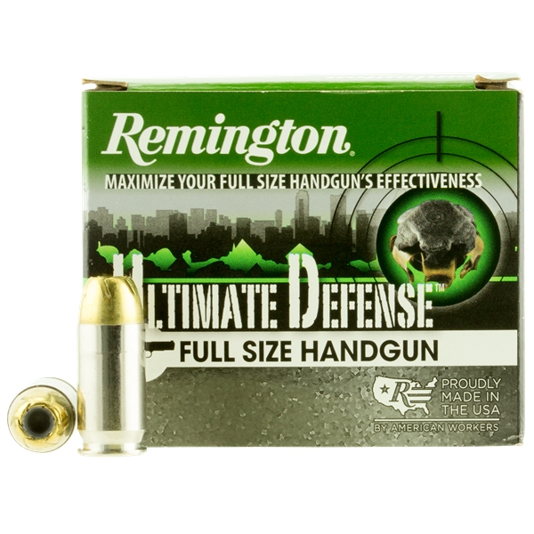 Remington Ammunition Ultimate Defense, Rem 28973 Hd45apc   Ultd 45+       185bjhp  20/25