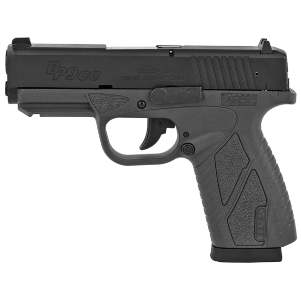 Bersa Bp Cc 9mm 3.3" 8rd Matte/grey