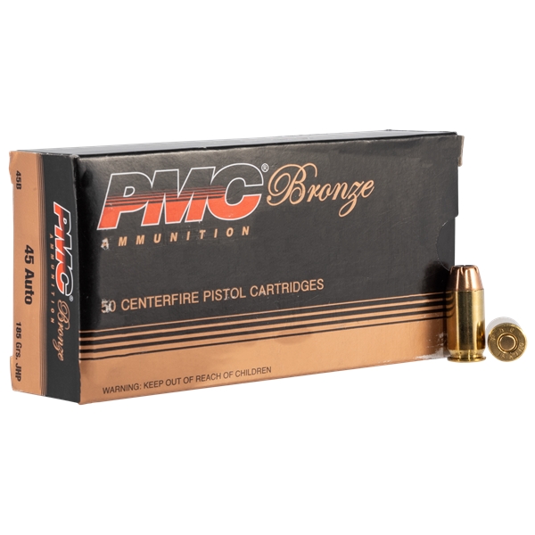 Pmc 45 Acp 185gr Jhp - 50rd 20bx/cs