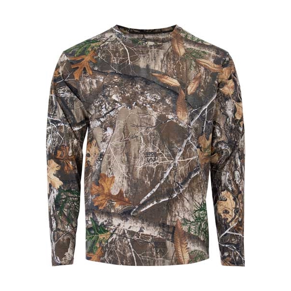 Habit Bear Cave Long Sleeve - Tee Realtree Edge X-large