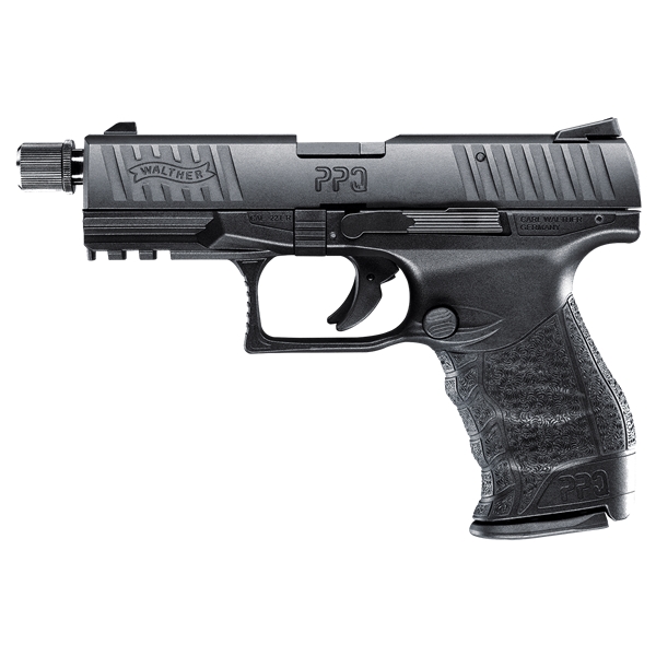 Wal Ppq Tac M2 22lr 4" Blk Adap 10