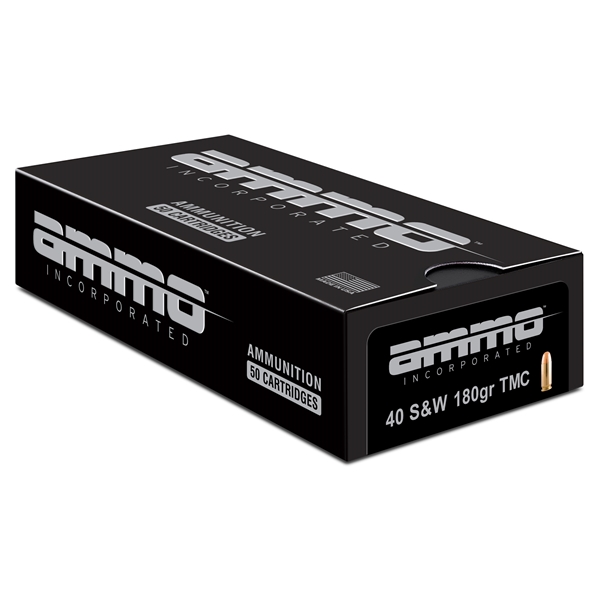 Ammo Inc 40 S&w 180gr Tmc 50/1000