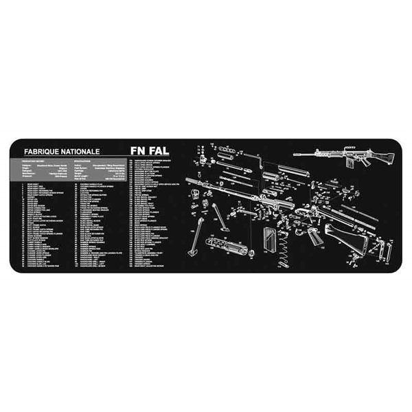 Tekmat Armorers Bench Mat - 12"x36" Fn-fal