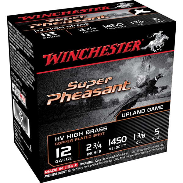 Winchester Ammo Super Pheasant, Win X12phv5 Sup Phsnt 1 3/8         25/10