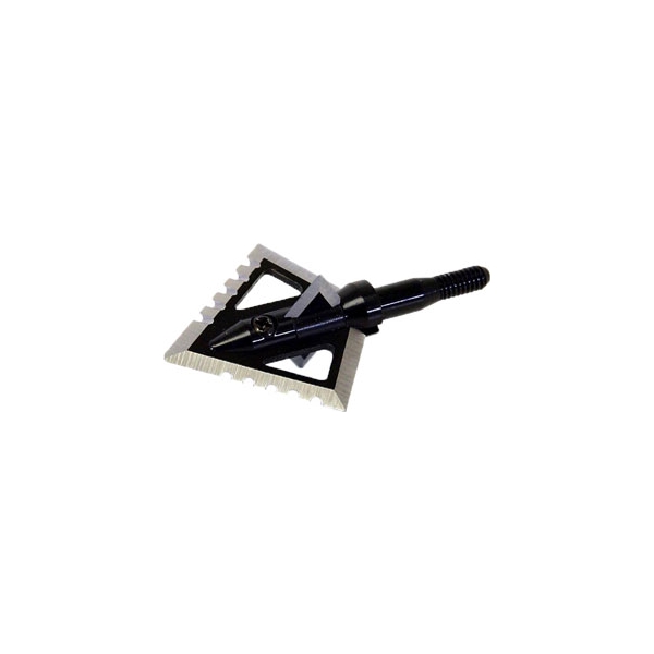 Magnus Broadheads Black Hornet - 4-bld Serrate 100gr 1 1/4" 3pk