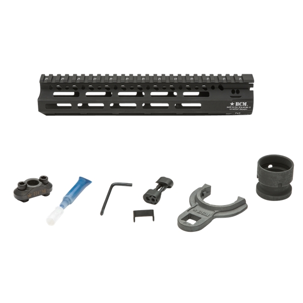 Bravo Bcmgunfighter, Bcm Mcmr-10-556-blk  Mcmr Alum Rail Mlok 10"