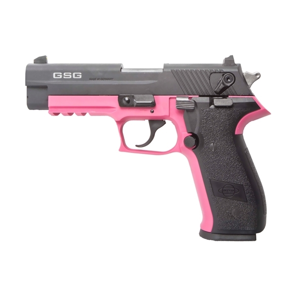 German Sport Firefly .22lr - 4" Fs 10rd Non-treaded Pink