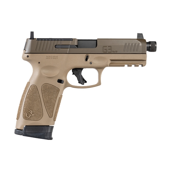 Taurus G3 Tact 9mm 4" 10rd Tan