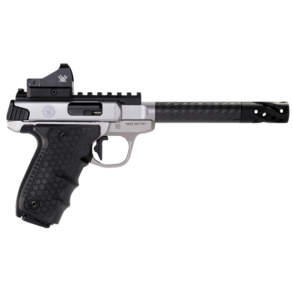 Smith & Wesson Performance Center, S&w Victory    12081 Pfmc 22lr 6in Trt Mb Rd Crbn