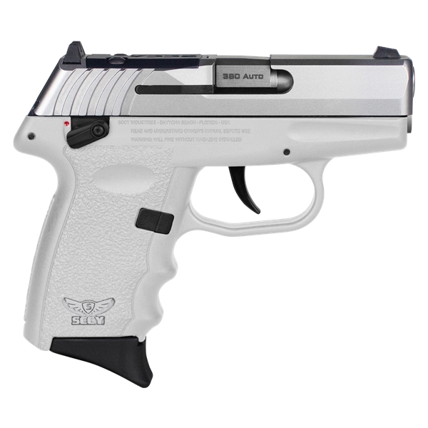 Sccy Industries Cpx-4, Sccy Cpx-4ttwtrdrg3 380 Tt Slide Wht Grip  Sft 10r