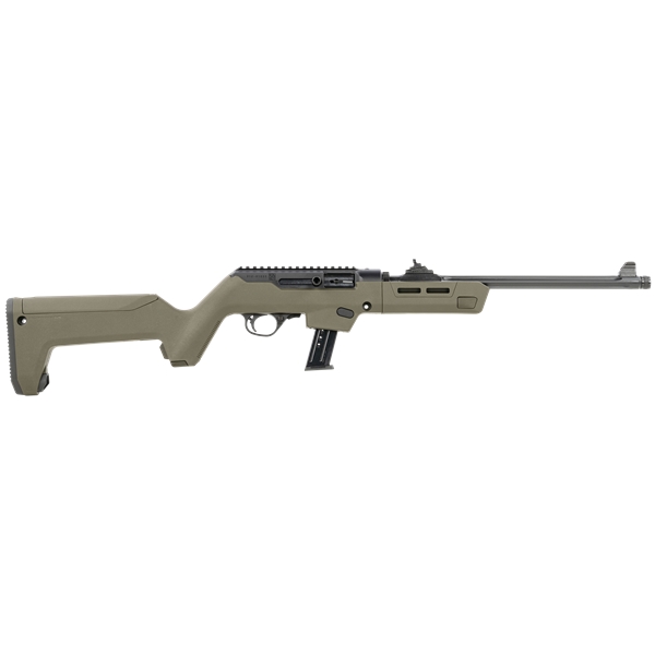 Ruger Pc Carbine, Rug 19131 Pc Carb 9mm Td Mp Stk    Olive     17r E