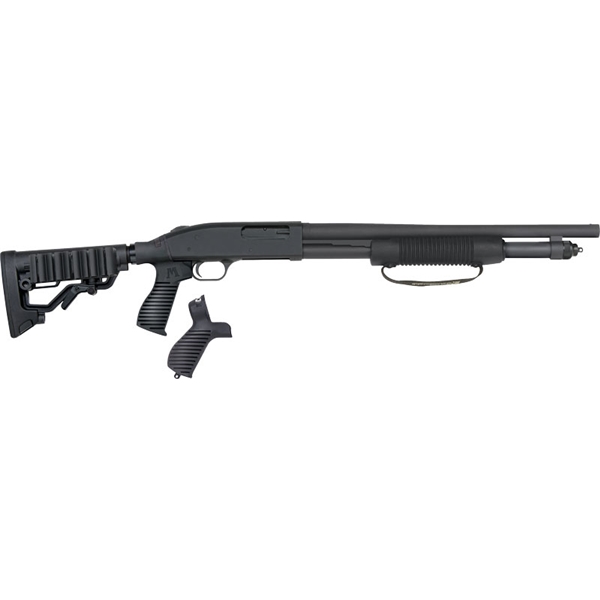 Mossberg 590 Tactical 12ga 3" - 18.5" Adj Stock Blued/syn