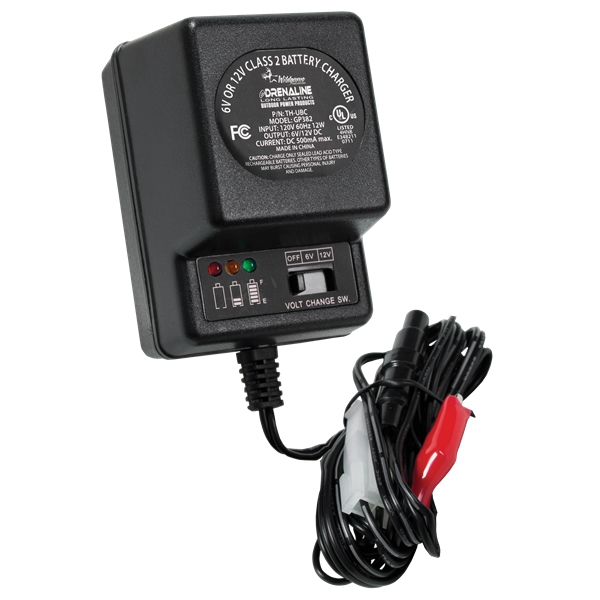 Wildgame Innovations Gsm Battery Charger, Wgi-wgibc0005 6v/12v Battery Charger [th-ubc]