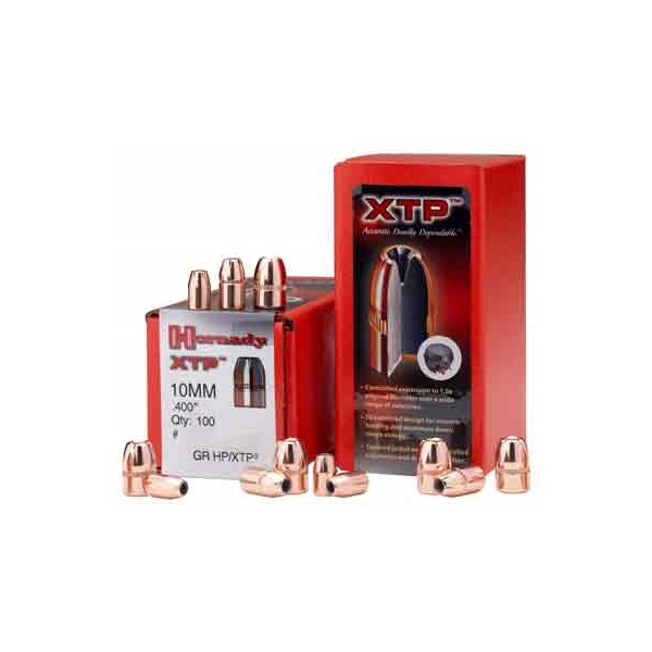 Hornady Bullets 10mm .400 Cal - 200gr Xtp 100ct