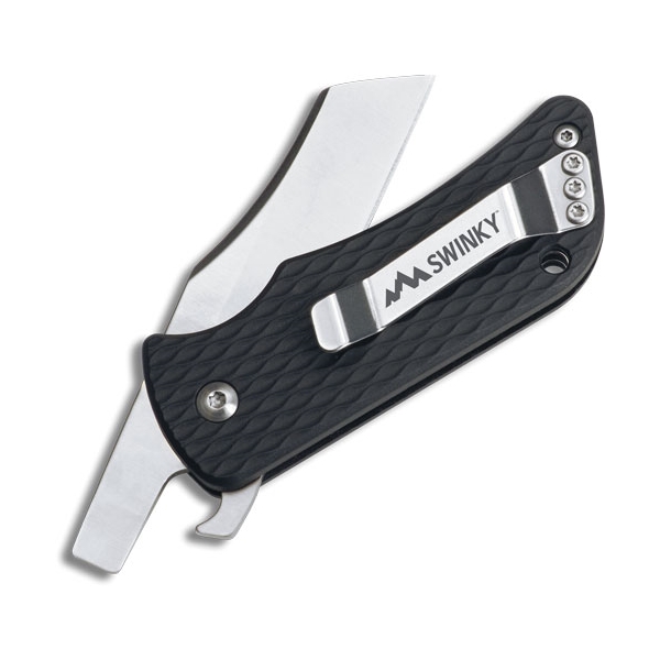 Outdoor Edge Swinky Edc Knife - W/bottle Opener & Pocket Clip