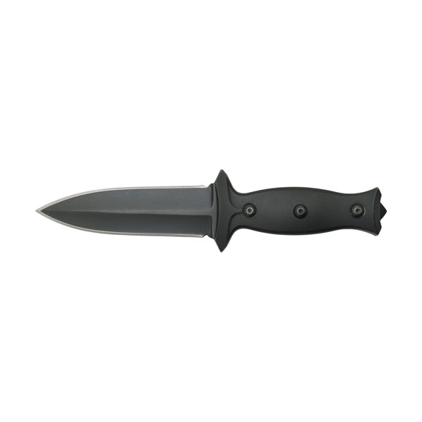 Abkt Elite Boot Knife 3.5" - Blade W/ Metal & Nylon Clips