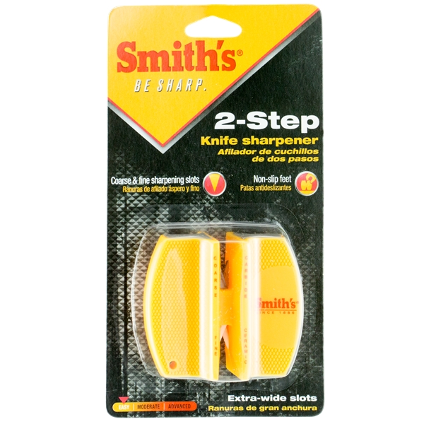 Smiths Products Knife Sharpener, Smiths Ccks  2 Step Knife Sharpner