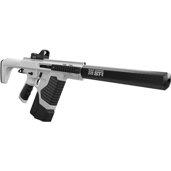 Crosman St1 W/red Dot Sight - Co2 Air Rifle 480fps Blk/wht