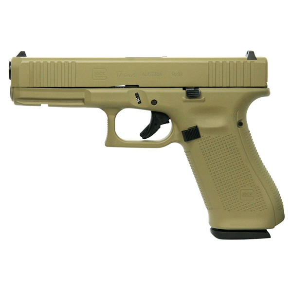 Glock 17 Gen 5 FD 17 RD 9mm Full FDE Pistol