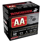 Winchester Aa 12ga 1 1/8oz 7.5 - 25rd 10bx/cs 1250fps Case Lot