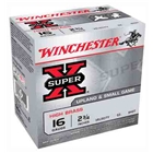 Winchester Super-x 16ga 2.75" - 25rd 10bx/cs 1295fps 1-1/8oz 6