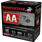 Winchester Aa Trgt 12ga 2.75" - Case Lot 1oz #7.5