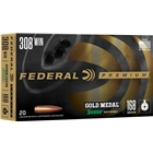 Federal Gold Medal 308win 168g - 20rd 10bx/cs Sierra Matchking