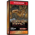 Winchester Copper Impact 130gr - 20rd 10bx/cs 270 Win Xp