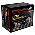 Winchester Supreme Elite 130gr - 20rd 10bx/cs 38sp+p Pdx1 Def