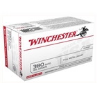 Winchester Usa 380 Acp 95gr - 100rd 5bx/cs Value Pack Fmj-rn