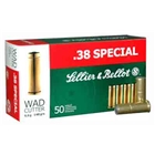 S&b 38 Special 148gr Lead - 50rd 24bx/cs Wadcutter