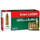 S&b 9mm Luger 115gr Fmj - 50rd 20bx/cs